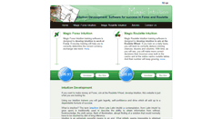 Desktop Screenshot of magicintuition.com